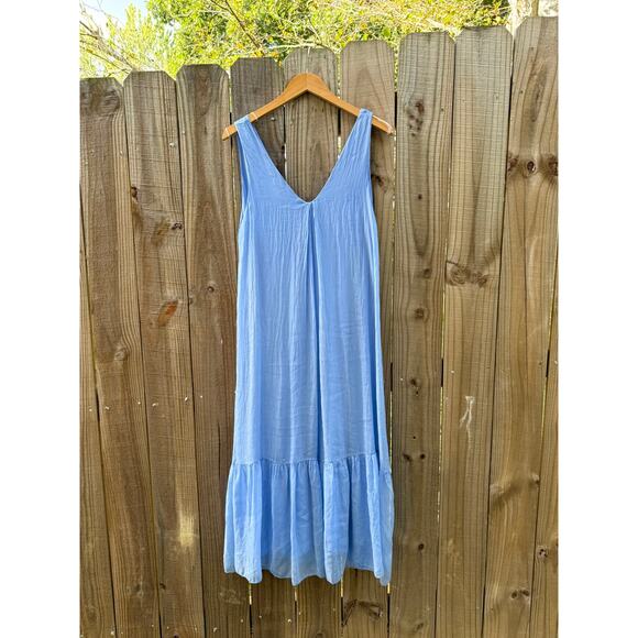 FRNCH Paris Blue Midi Dress — Made in Italy - Picture 2 of 9